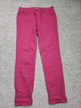 Ann Taylor LOFT Modern Skinny Pink Jeans, Size 4